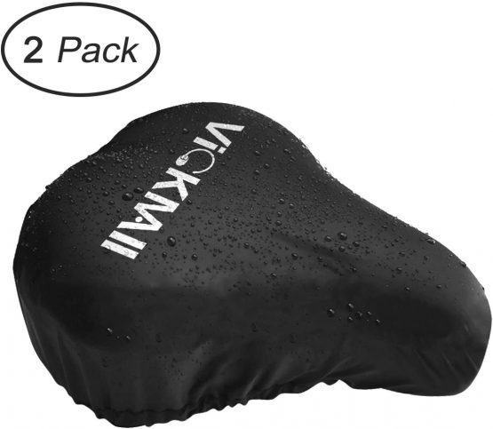 VICKMALL Unisex's Road Mountain Bike Seat Cover, Black, Standard size