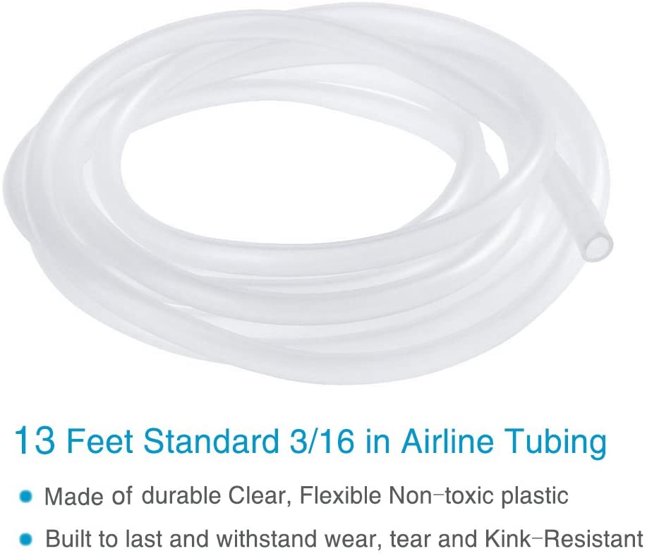 Aquarium 4m Airline Tubing Standard Air Pump Accessories Set With Air Stone Cylinders Connectors Suction Cups And Check Valves For Fish Tank 23180683