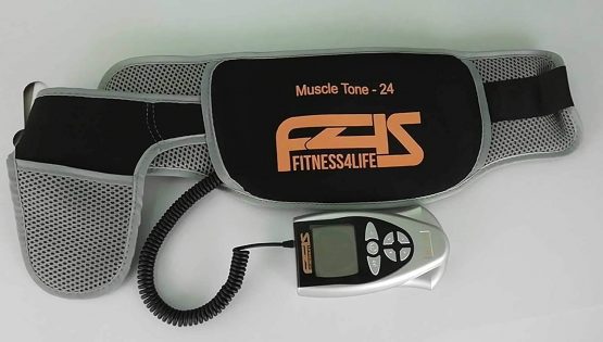 Fitness4Life MT-24 Upgraded Belt, Toned Abs Toner, Effective Affordable Fitness Training Kit To stimulate Stomach, Arms & Calves Muscles, Tens Six Pack Machine - Image 3
