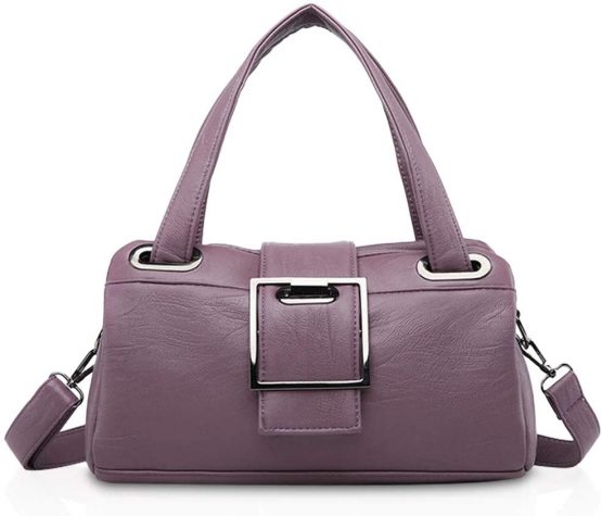 NICOLE & DORIS Women Handbags Handbags for Ladies Fashion Handbag Crossbody Bags Women Retro Handbag PU Leather Purple