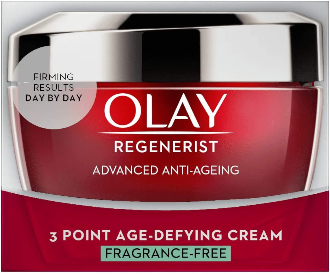 Olay Regenerist Day Face Cream, Anti-Wrinkle + Active Firming Skincare Moisturiser, Anti-Ageing Niacinamide and Peptides - Image 3