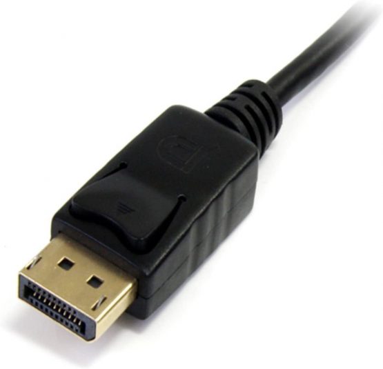 StarTech MDP2DPMM1M 1 m Mini DisplayPort to DisplayPort 1.2 Adapter Cable M/M, DisplayPort 4k with HBR2 support, 1 m Mini DP to DP Cable - Image 4