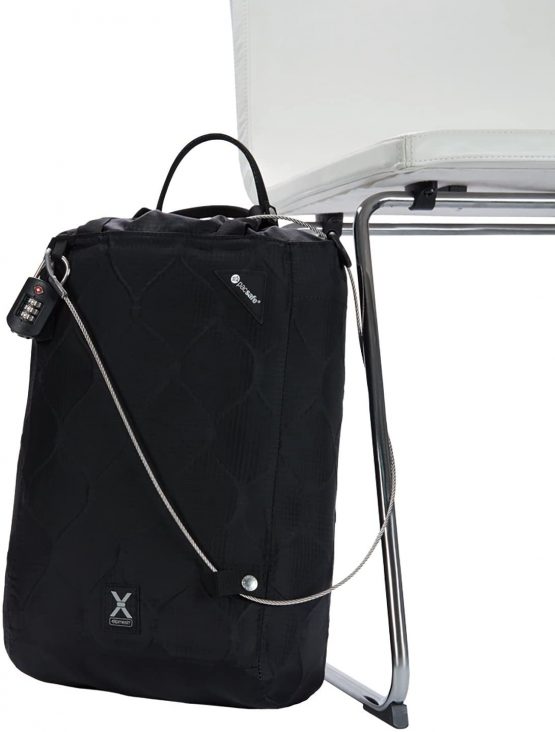 PacSafe Travelsafe X15 Travel Purse, Black, One Size - Image 3