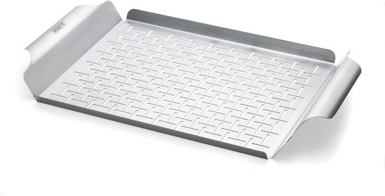 Weber 6435 Stainless Steel Pan, Silver