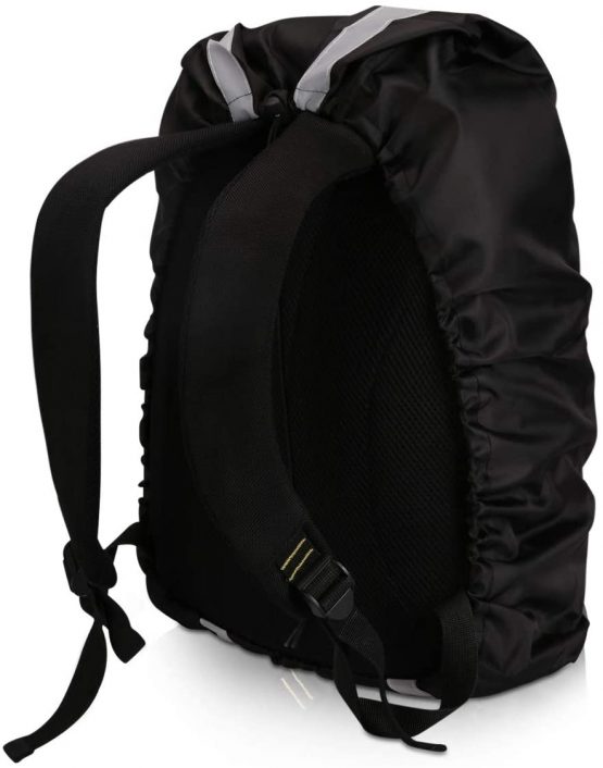 kwmobile High Visibility Backpack Cover Reflective WaterResistant Hi