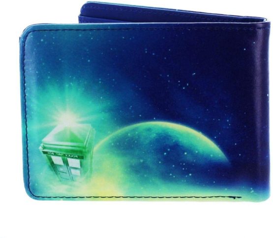DOCTOR WHO Green Fashion Cosmos Bi-Fold Wallet - Image 2