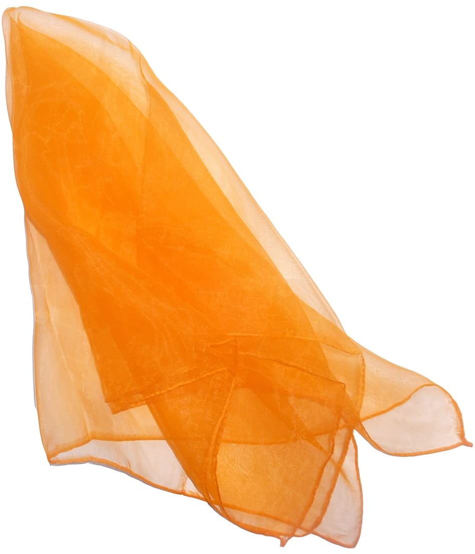 Hoerev Juggling Dance Scarves Pack of 12 - Mixed Colours And Single Colour (Approx. 60cm x 60cm), Multicolor - Image 3