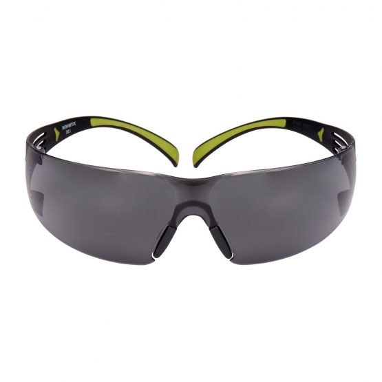 3M SecureFit Safety Glasses, Anti-Scratch / Anti-Fog, Grey Lens, SF402AS/AF-EU - Image 2