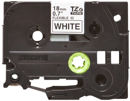 Brother TZe-FX221 Labelling Tape Cassette, Black on White, 9mm (W) x 8M (L), Flexible ID, Brother Genuine Supplies - Image 4