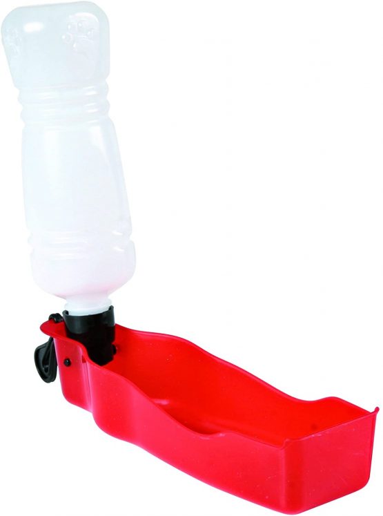 Trixie Dog on Tour Drinking Bottle with Bowl, 500 ml(colors may vary)