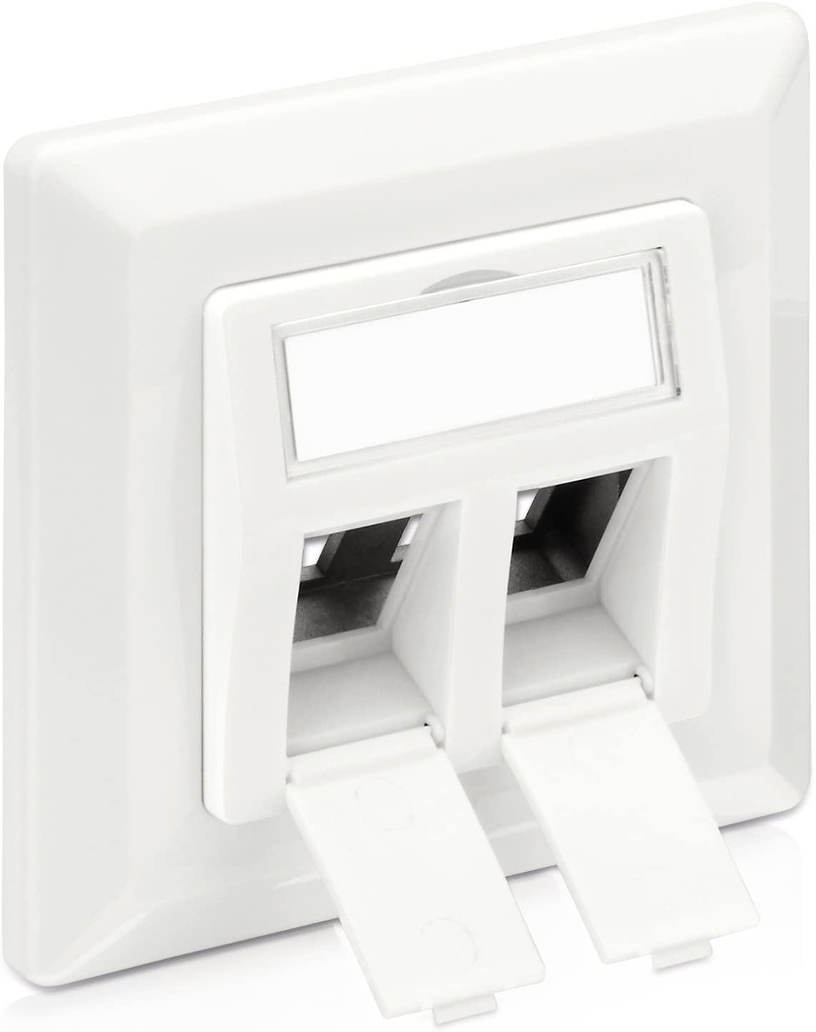 PureLink MCA210 CAT.6A Keystone Network Socket Flush-Mounted White, 1 Dose