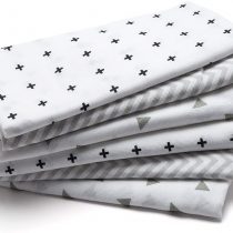 Lovjoy 100% Cotton Muslin Squares - Pack of 6-70 x 70 cm