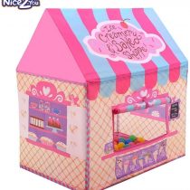 Nice2you Kids Play Tent Girls Pink Princess Castle Portable Playhouse Outdoor Play Children's Party Tents