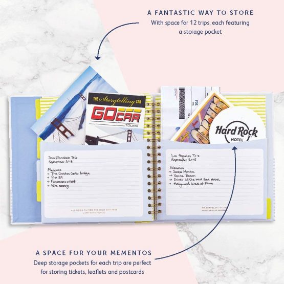 Busy B Travel File - store keepsakes from up to 12 holidays - Image 3