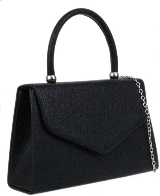 Girly HandBags Womens Plain Handle Clutch Bag - Image 2