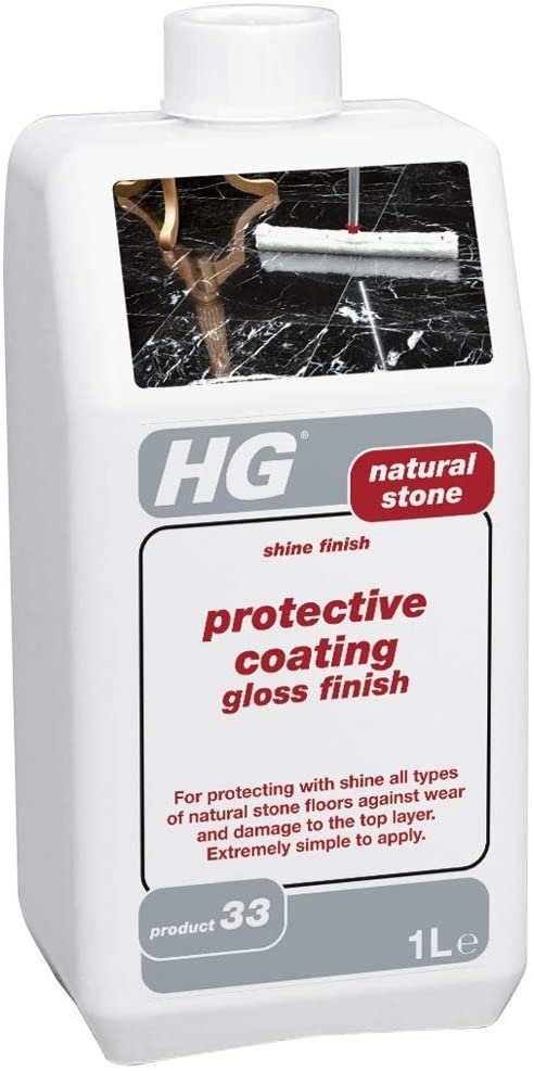 HG natural stone protector (product 33) 1L, Clear, 1 l (Pack of 1)