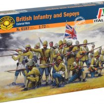 ITALERI 6187S – 1:72 British Infantry and Sepoys, model building, construction, craft, hobby, gluing, plastic kit, detailed