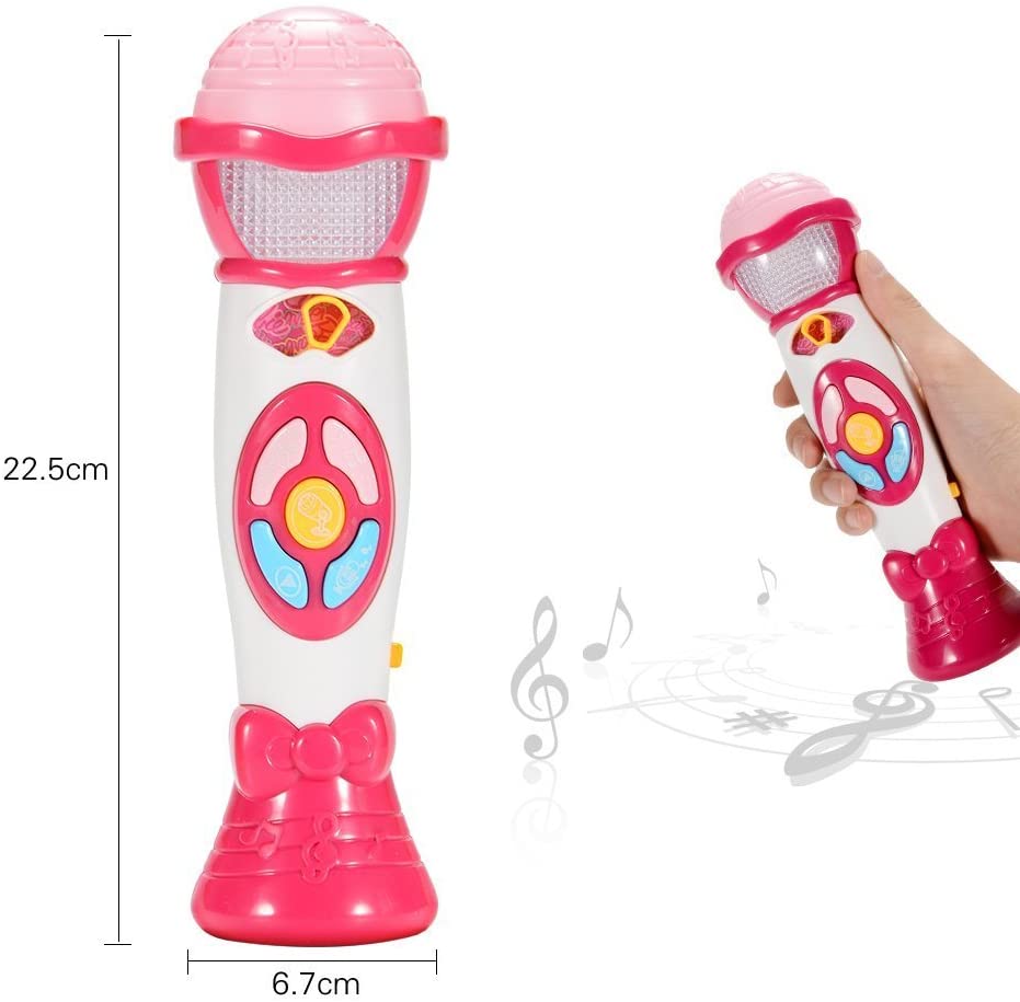 Spring Microphone Toy ThinkMax Microphone Toy, Voice Changing and Recording Microphone, Early ...