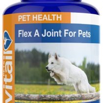 Flex A Joint for Pets. Glucosamine for Dogs and Cats Plus Chondroitin and MSM. 180 'Split and Pour' Capsules.