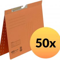 Elba 90461bl Stapler Strap, Manila Cardboard, RC, 320 G / M2, commercial punch and slot, set of 50, orange