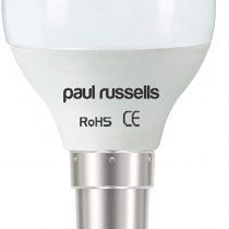 2 Pack 5W Golf LED Light Bulbs B15 SBC Small Bayonet Paul Russells Bright 5W=40W G45 Small Round 270 Beam Lamp 6500K Day Light 40W Incandescent Replacement