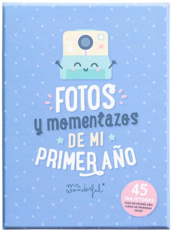 Mr. Wonderful Baby Cards - Photos and Moments of My First Year
