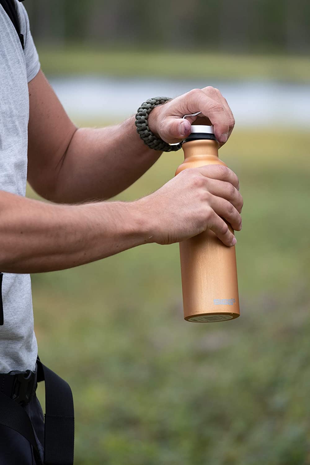 Sigg, Aluminium Water Bottle, Original Copper, Climate Neutral Certified, Suitable For Carbonated Beverages, Leakproof - Image 4