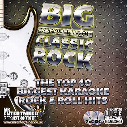 Mr Entertainer Big Karaoke Hits of Classic Rock - Double CD+G (CDG) Pack. 40 Top Rock Songs - Image 2