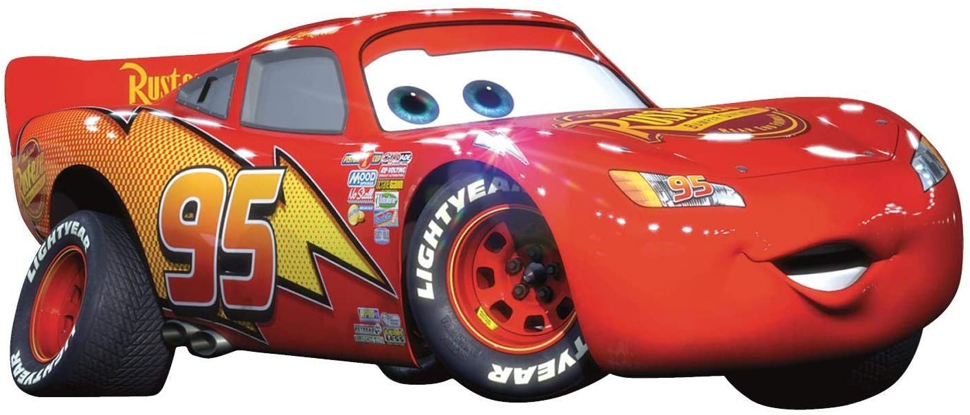 RoomMates Disney Cars Lightning McQueen Giant Wall Stickers, Multi Color, 11 .43 cm. 13 .462 cm by 40 .64 cm. 97 .79 cm - Image 2