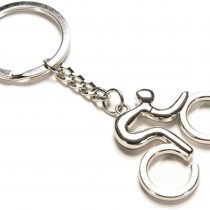 Seraphis Bicycle Keyring Bike Keychain Cycling Riding Road Silver Racer