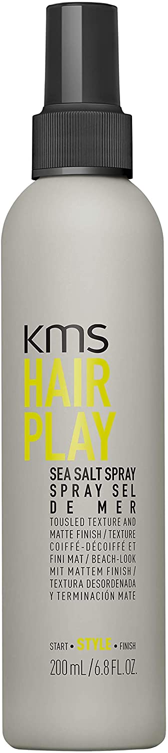 KMS HairPlay Sea Salt Spray, for All Hair Types Beachy Texture & Volume, Vegan & PETA Approved, 200ml, Mehrfarbig, 200 ml (Pack of 1)