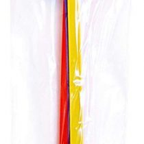 Glob Swatter/Swats Fly Killer Pack of 3, Multi-Coloured, Large
