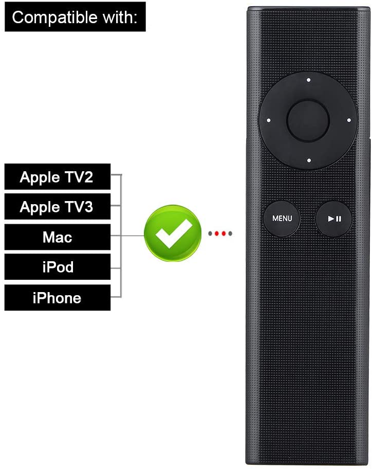 Alkia Remote Control Compatible with Apple TV 4K HD, Fit for Apple TV 1st 2nd 3rd 4th 5th Generation - Image 2