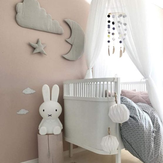 Felt Ball Mobile, Baby Mobile, Crib Mobile, Nursery Cot Mobile, Pom Pom Mobile, Nursery Mobile, Gender Neutral, Baby Felt Mobile - Image 2