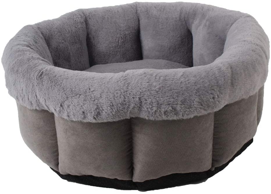 TOPETOFNOTCH cat bed, Grey, Small