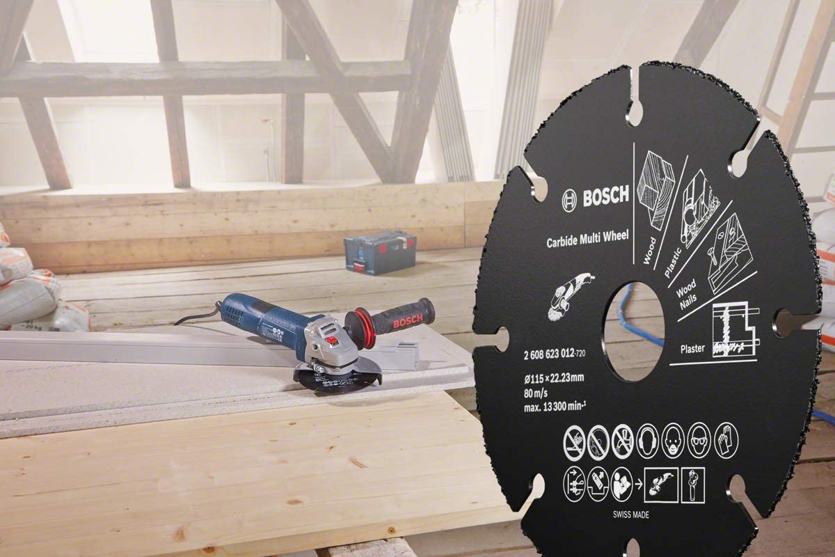 Bosch Professional 2608623012 Tungsten Carbide Multi Wheel Cutting Disc (Multi Material, diameter 115 mm - Image 3