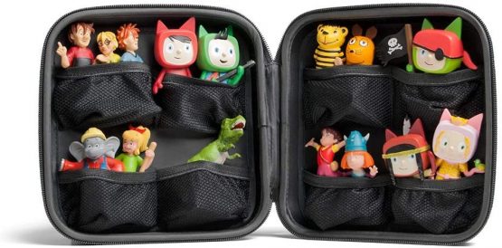 tonies Transporter, Travel Case Audio Characters, Hardshell Case for up to 20 Figurines for use with Your Toniebox Portable Speaker (Sold Separately), Ages 3+, Colour: Purple - Image 2