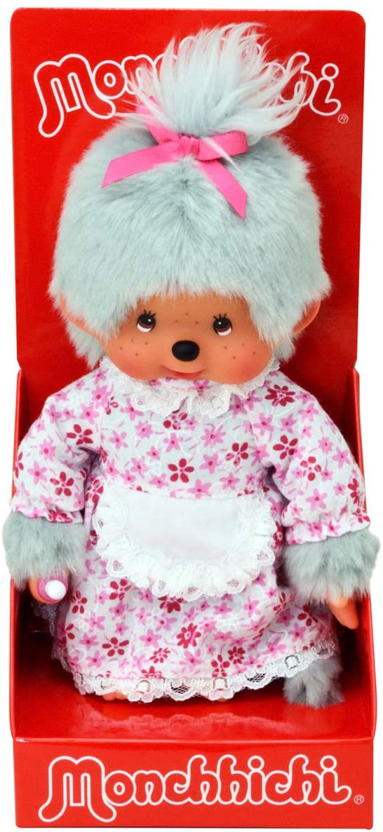Bandai - Monchhichi - Plush - Granny 20 cm, Grandma - Image 2