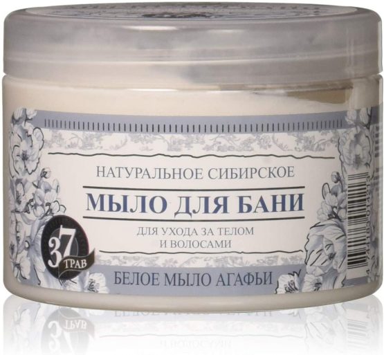 reshenie - Grandma Agafia Herbal Soap Natural White 500 ml