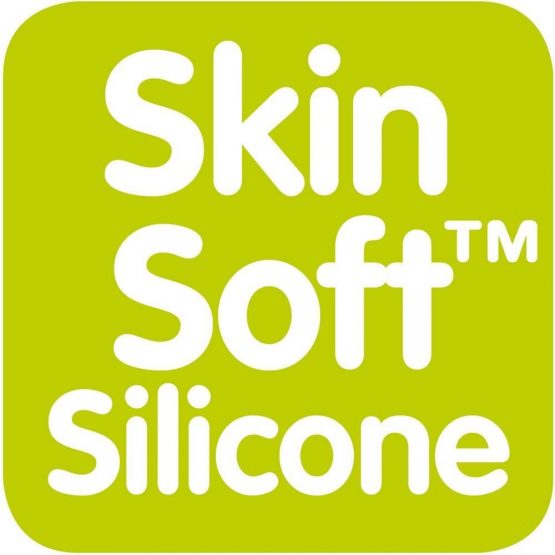 MAM "Skin Soft" silicone dummy 0 - 6 Months Neutral // Set of 2 // incl. Sterilising transport box and NIP dummy strap - Image 4