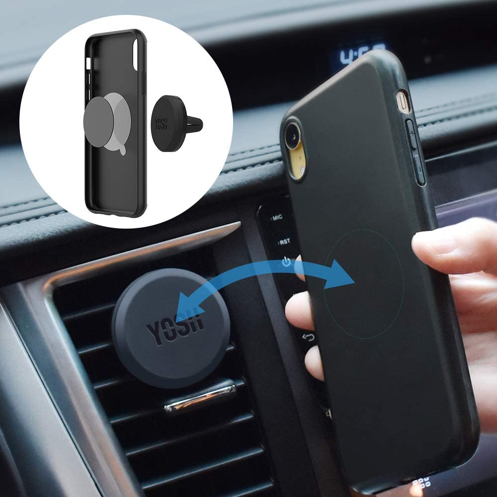 YOSH Magnetic Phone Holder for Car Super Strong Car Phone Holder Magnetic, Upgraded Car Phone Holder Air Vent - Image 2