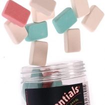 Whitecroft Essentials 37691 Stationery Tubs Pencil Erasers - Assorted Colours (Pack of 25)