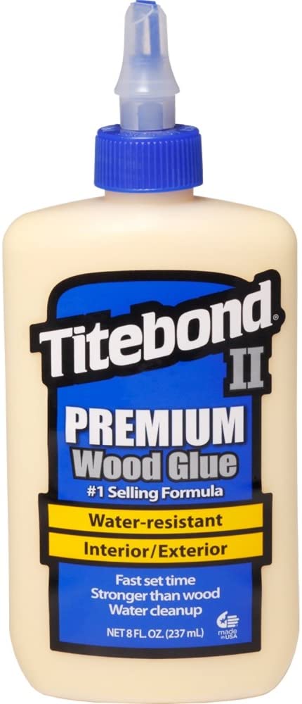 Titebond 5003 ll Premium Wood Glue (8fl oz), trans, 237 ml