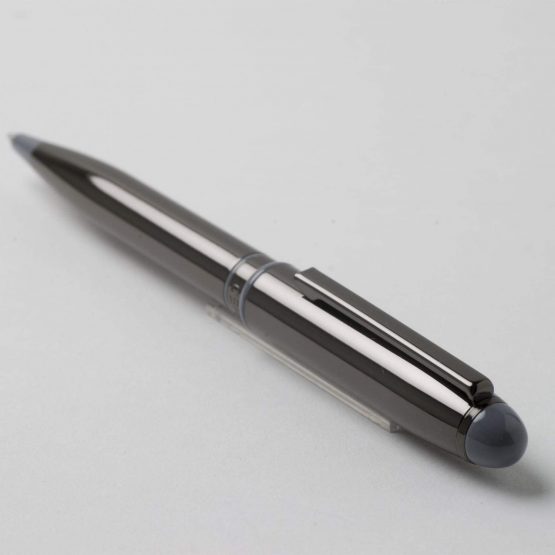 Cerruti 1881 Leap Ballpoint Pen - Dark Chrome - NSN8524D - Image 2