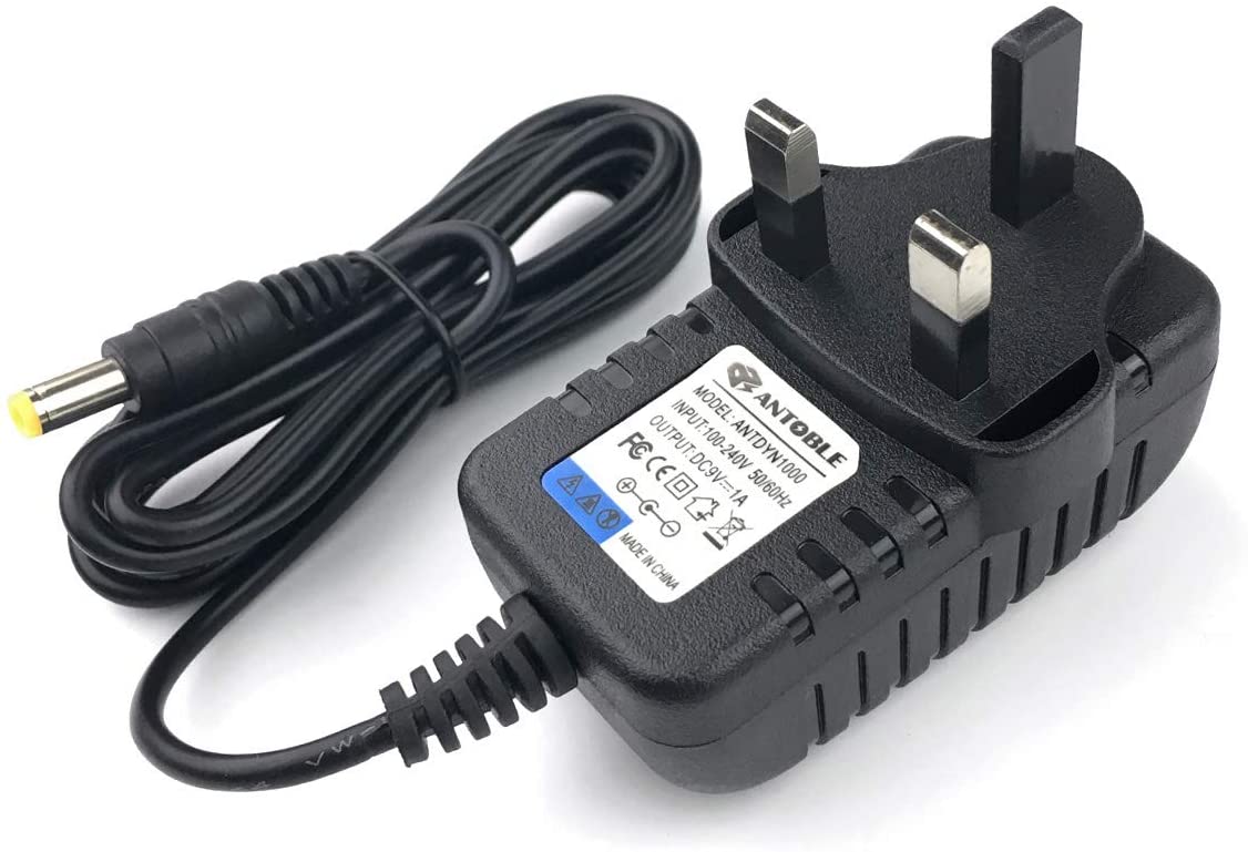 Guitar Effect Pedal Power Supply, Antoble 9V AC Mains Charger Adapter for Boss PSA-240 PSA-230 ACR-240, 9V Power Supply PSU - Image 3