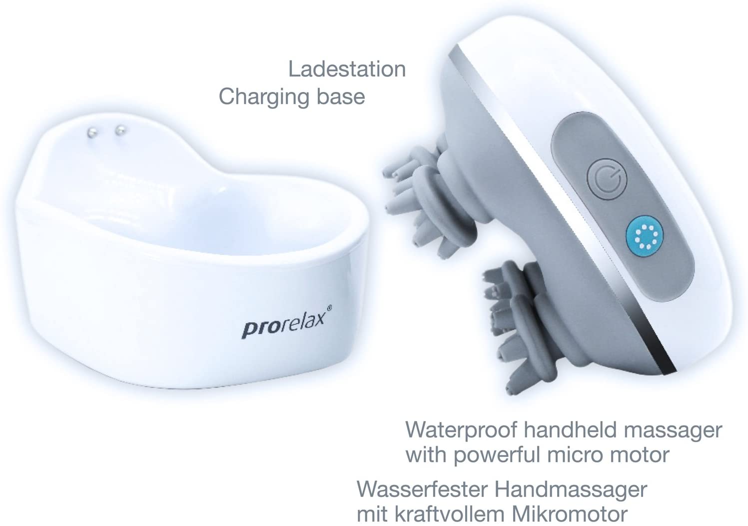 prorelax PRESTIGE BeautyCare Skin massager, White - Image 2