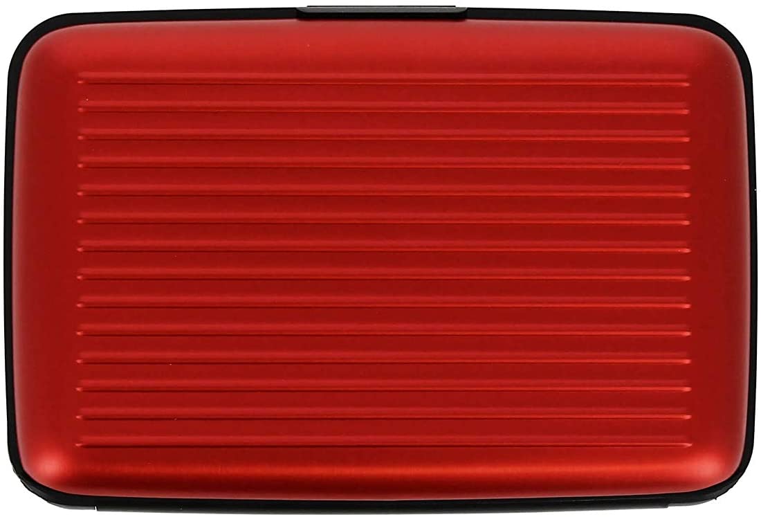 ÖGON -DESIGNS- Aluminium Card Holder, RFID Protection Against Fraud and demagnetization, Compact Wallet - Image 4