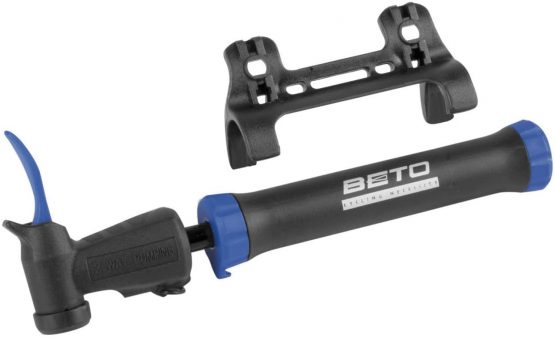 Beto Unisex's Double-shot Mini Pump, Black, One Size