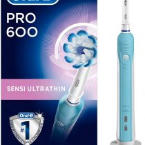 Oral-B Pro 600 Sensi Ultrathin Electric Rechargeable Toothbrush Powered by Braun (Ships with a UK 2 Pin Plug)