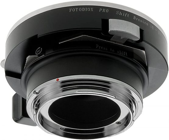 Fotodiox Pro Shift Lens Adapter Compatible with Bronica SQ Lenses on Canon EOS EF/EF-S Cameras - Image 3